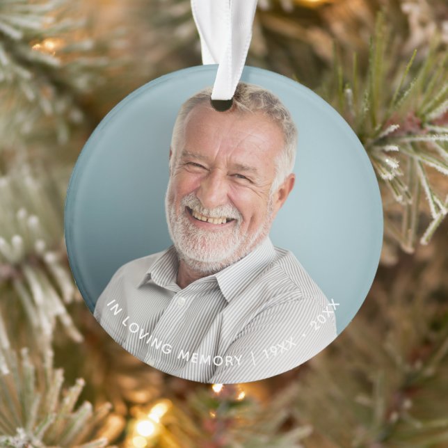 Simple Souvenir Photo In Memoriam (Arbre)