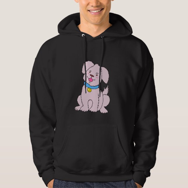 Simple Sweat à Capuche pour Chien  (Devant)