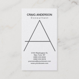 Simple tendance mignon Carte de visite simple