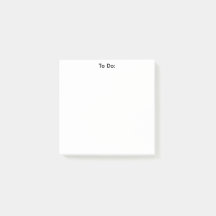 Simple To Do List - Post-It Notes