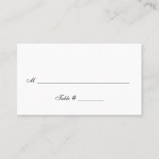 Simple, toutes les occasions - Cartes d'affectatio