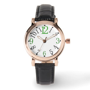 simple visage de montre avec différentes couleurs