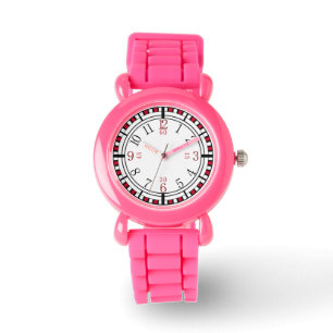simple visage de montre avec différentes couleurs