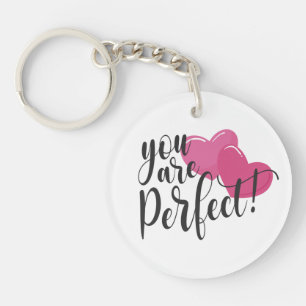 Simple Vous Êtes Parfait Valentine Porte-clé