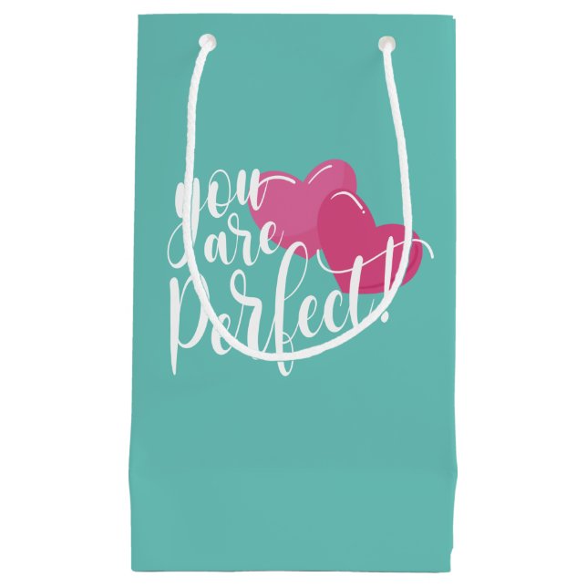 Simple Vous Êtes Parfait Valentine | Sac Cadeau (Devant)