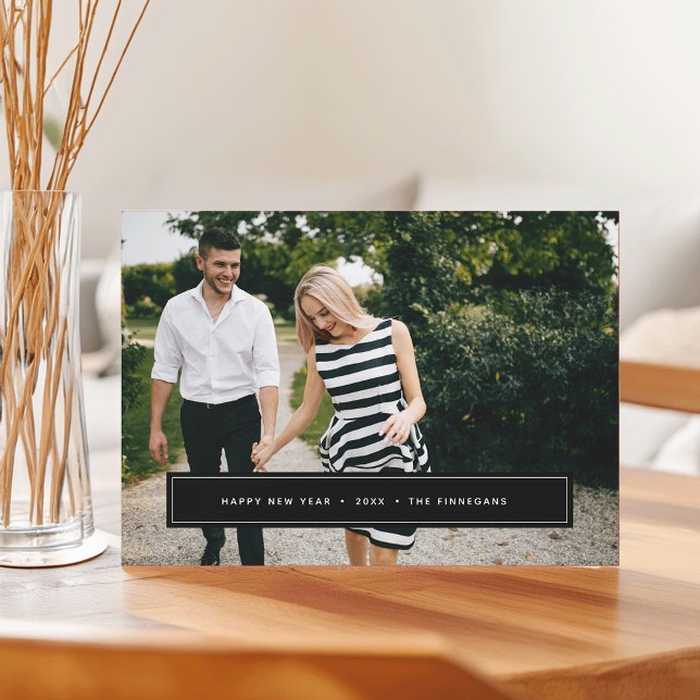 Simple Wish | Carte Photo Photo Editable Color New (Créateur téléchargé)