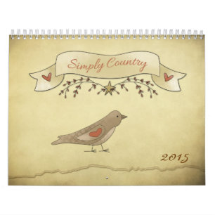 Simplement calendrier de pays