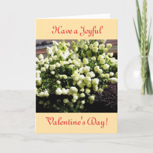 Simplement floral, Joyeuse carte de Saint Valentin