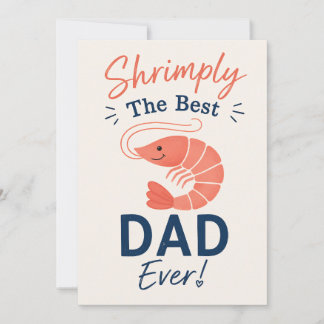 Simplement le meilleur papa qui soit ! Carte plate
