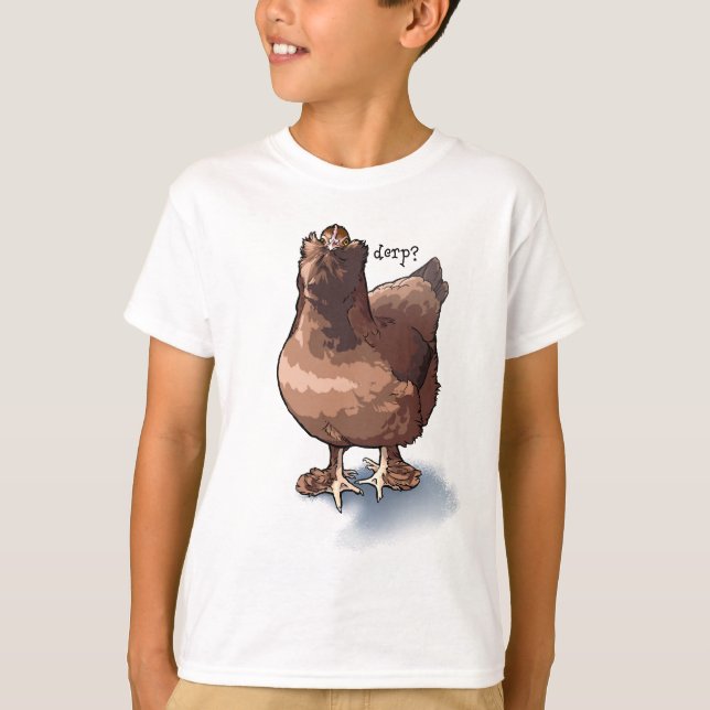 Simplement le T-shirt de l'enfant de Derp (Devant)
