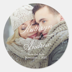 Simplement Nous Mariage Enregistrer Le Sticker Dat