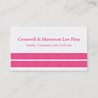 Simples Cartes de visite, Rose