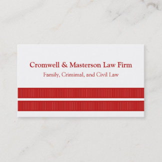 Simples Cartes de visite, Rouge