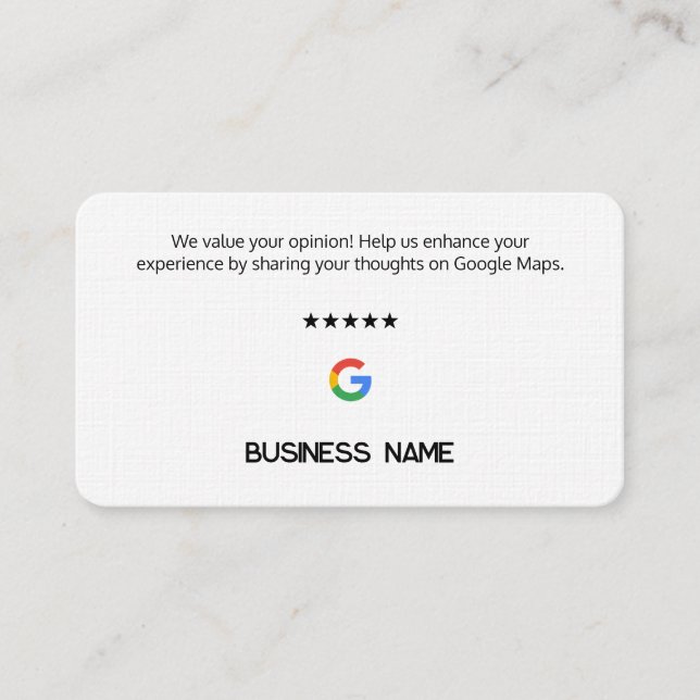 🥇 🥇 🥇 simples cartes Google (Devant)