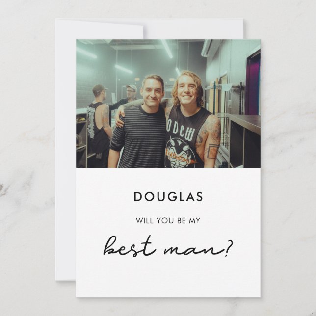 Simples seras-tu mon meilleur carte photo (Devant)