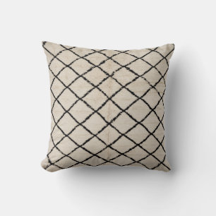 Simplicité berbère : Coussins de kilim blanc pour