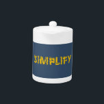 Simplifier<br><div class="desc">Notre vie est déchirée par le détail. Simplifiez-vous. - Henry David Thoreau</div>