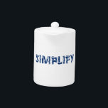 Simplifier<br><div class="desc">Notre vie est déchirée par le détail. Simplifiez-vous. - Henry David Thoreau</div>