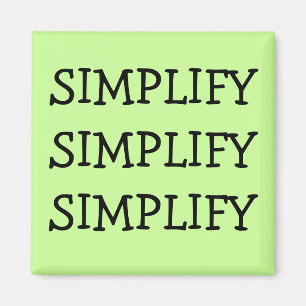 SIMPLIFIER LA MAGNET