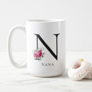 Simply Chic Sweet Peonies Nana 15oz Coffee Mug