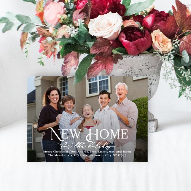 Simply Home Carte de vacances Moving Faire-part (Créateur téléchargé)