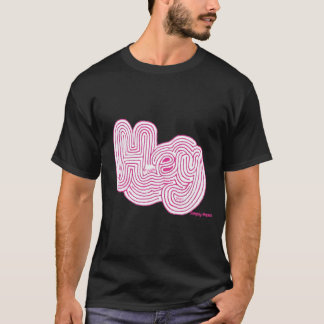 Simply Mazes "Hey" Maze T-shirt noir
