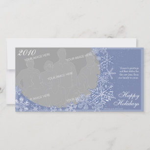 Simply Snowflakes Art Carte photo horizontal 2