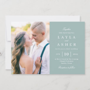 Simply United Photo Faire-part de mariage SUN