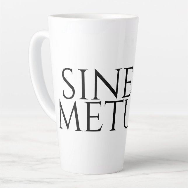 Sine Metu - Sans Peur Latte Mug (Angle gauche)