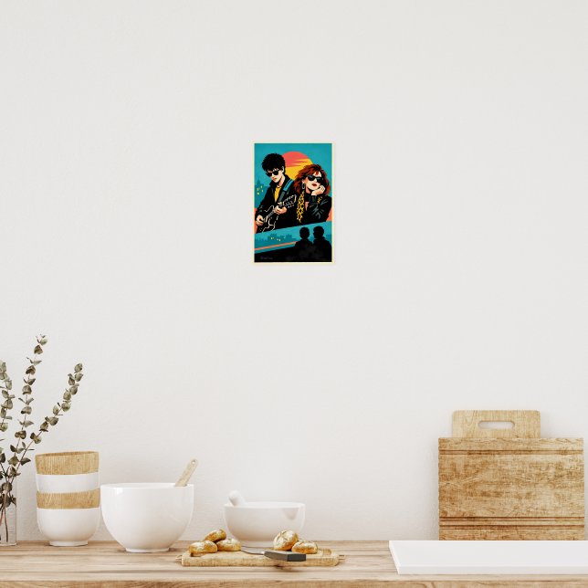 Sing Street Inspired Retro Movie Poster (Cuisine)