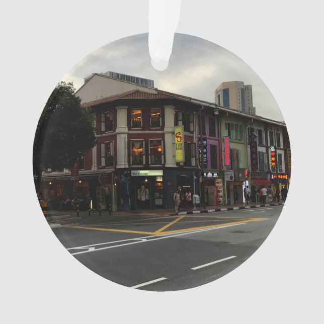 Singapour Chinatown #1 Ornement (devant)