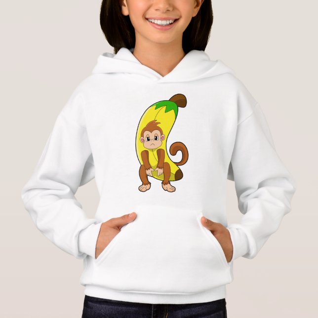 Singe à la banane (Devant)