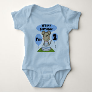 Singe Anniversaire Garçon 2e T-shirts et cadeaux