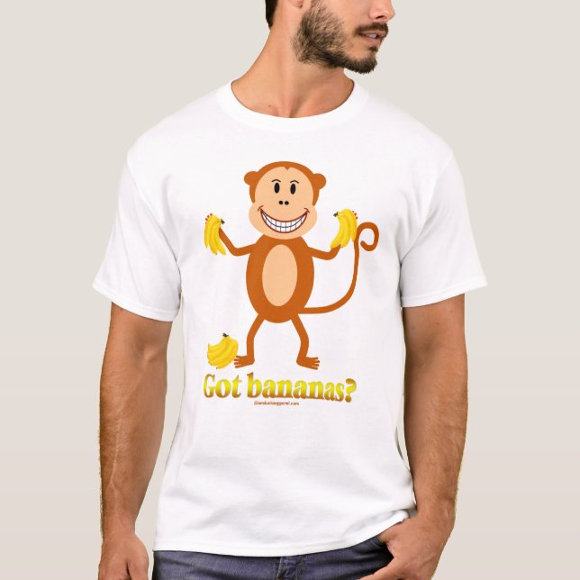 Singe - bananes obtenues ? T-shirt (Devant)