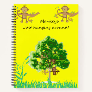 Singe Carnet spirale