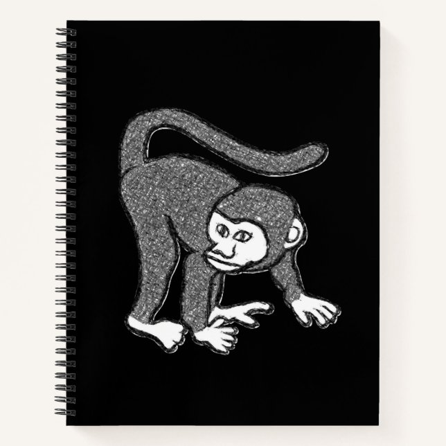 Singe Carnet spirale (Devant)