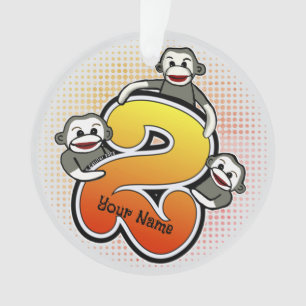 Singe Chaussette Numéro 2