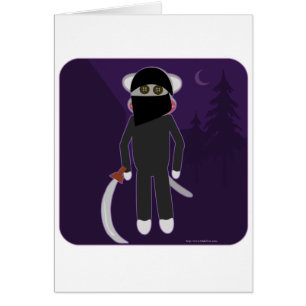 Singe de chaussette de Ninja