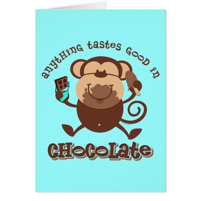 Singe de chocolat (Devant)