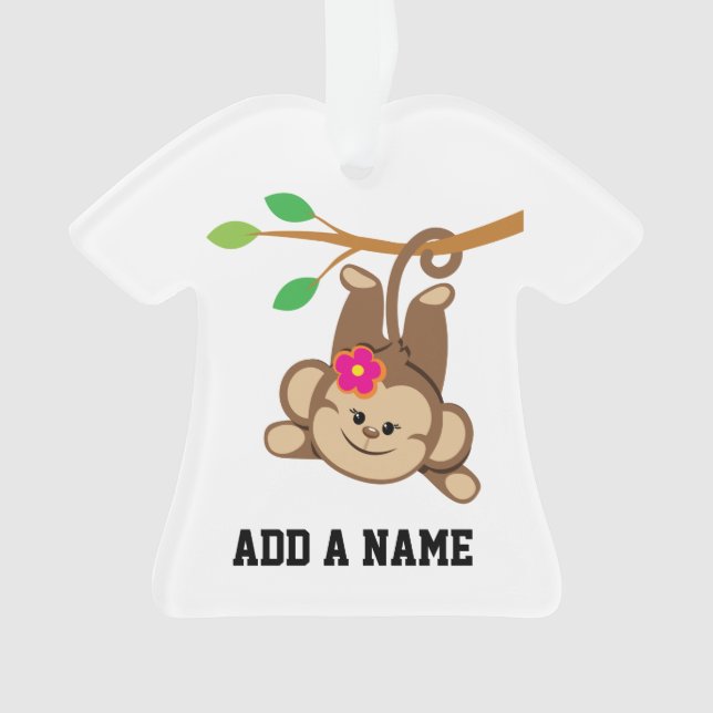 Singe de oscillation de fille (devant)