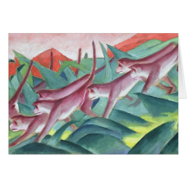 Singe Frieze, 1911 (Devant horizontal)