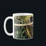 Singe Marmoset En alerte, Mug De Café<br><div class="desc">Photo prêt à sauter est un singe Marmoset</div>
