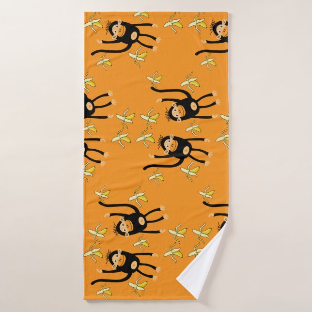 Singe mignon (Serviette de bain)