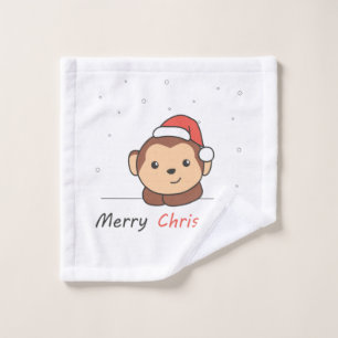 Singe Noël Neige Hiver Animaux Singes