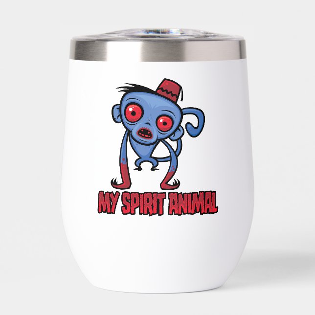 Singe Zombie est mon animal spirituel (Avant)
