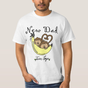 Singes Papa de jumeaux T-shirts et cadeaux