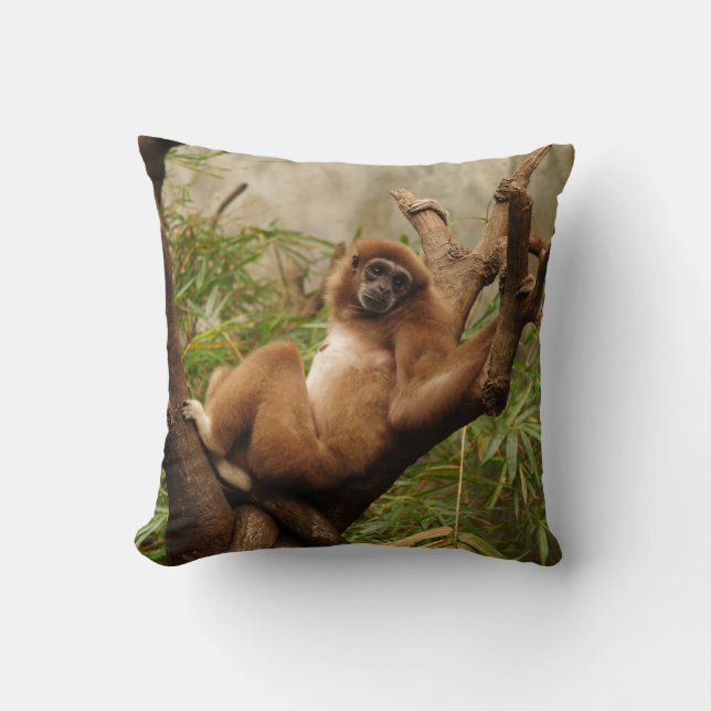 Singes réversibles sur un Coussin (Recto)