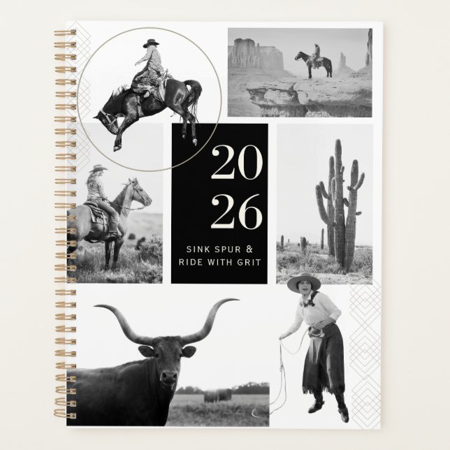 Sink Spur & Ride - Planificateur Western 2026 (Devant)