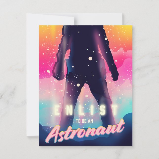 S'inscrire pour devenir astronaute (Devant)