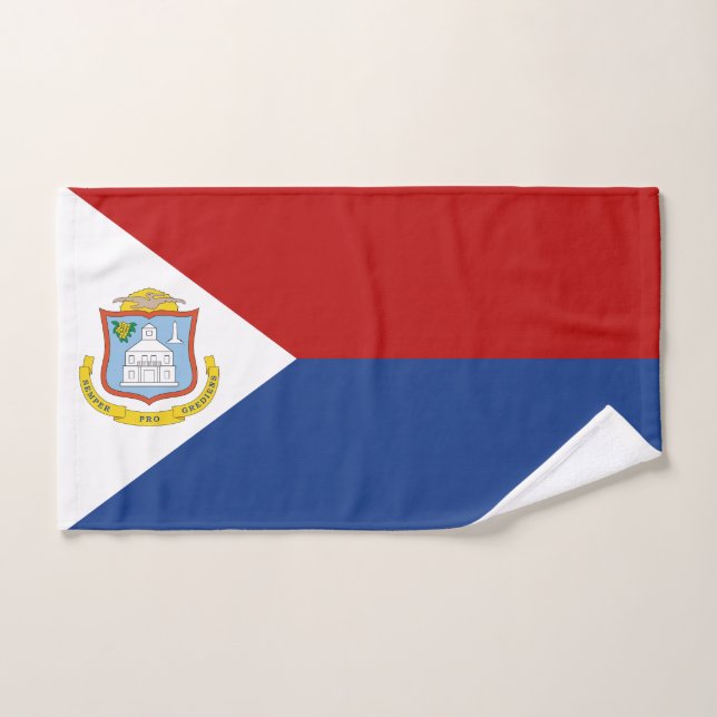 Sint Maarten Flag (Serviette à main)